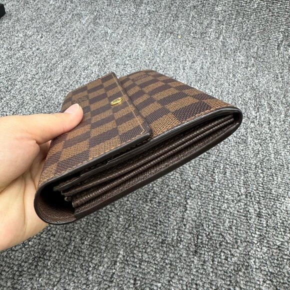 LOUIS VUITTON Portefeuille Sarah Ebene Damier Wallet 370-040825 - Picture 4 of 8